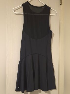 Athleta Match Point Dress Black (S)
